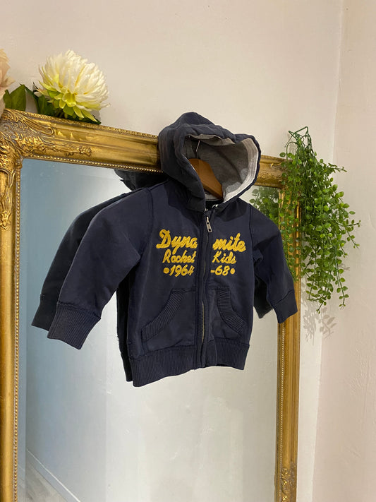 Sweat zippe 2 ans