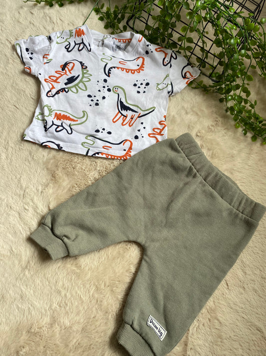 T shirt Dino 3 mois
