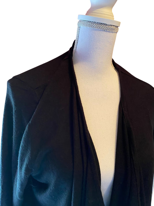 🖤 Cardigan noir en coton bio – Anne Weyburn – Neuf – Taille 46/48