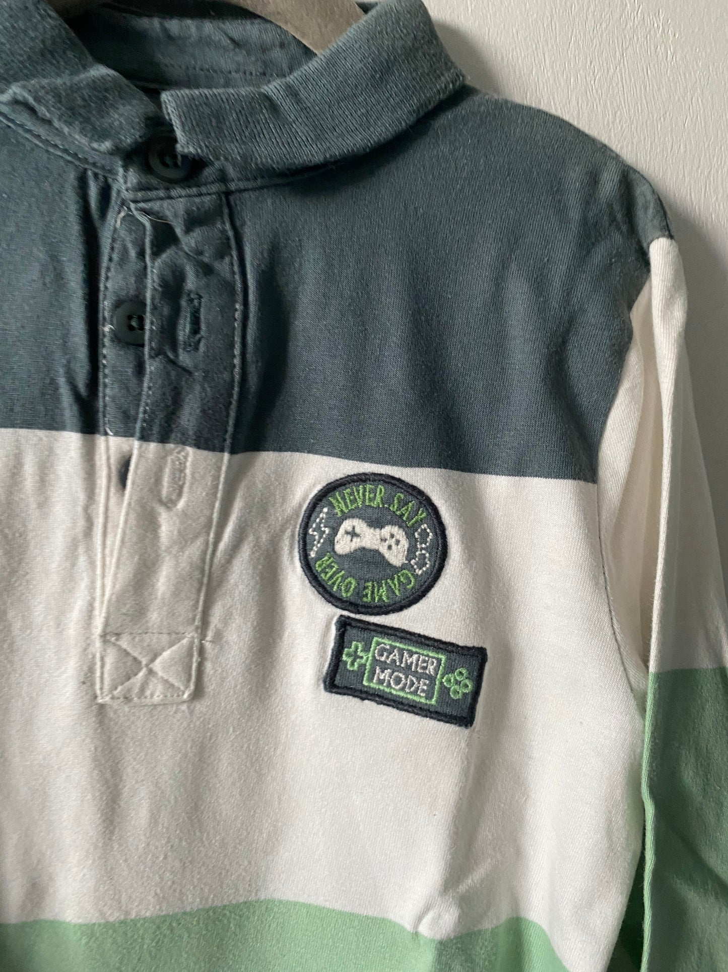 Polo manches longues garçon "Gamer" - Orchestra - 8 ans