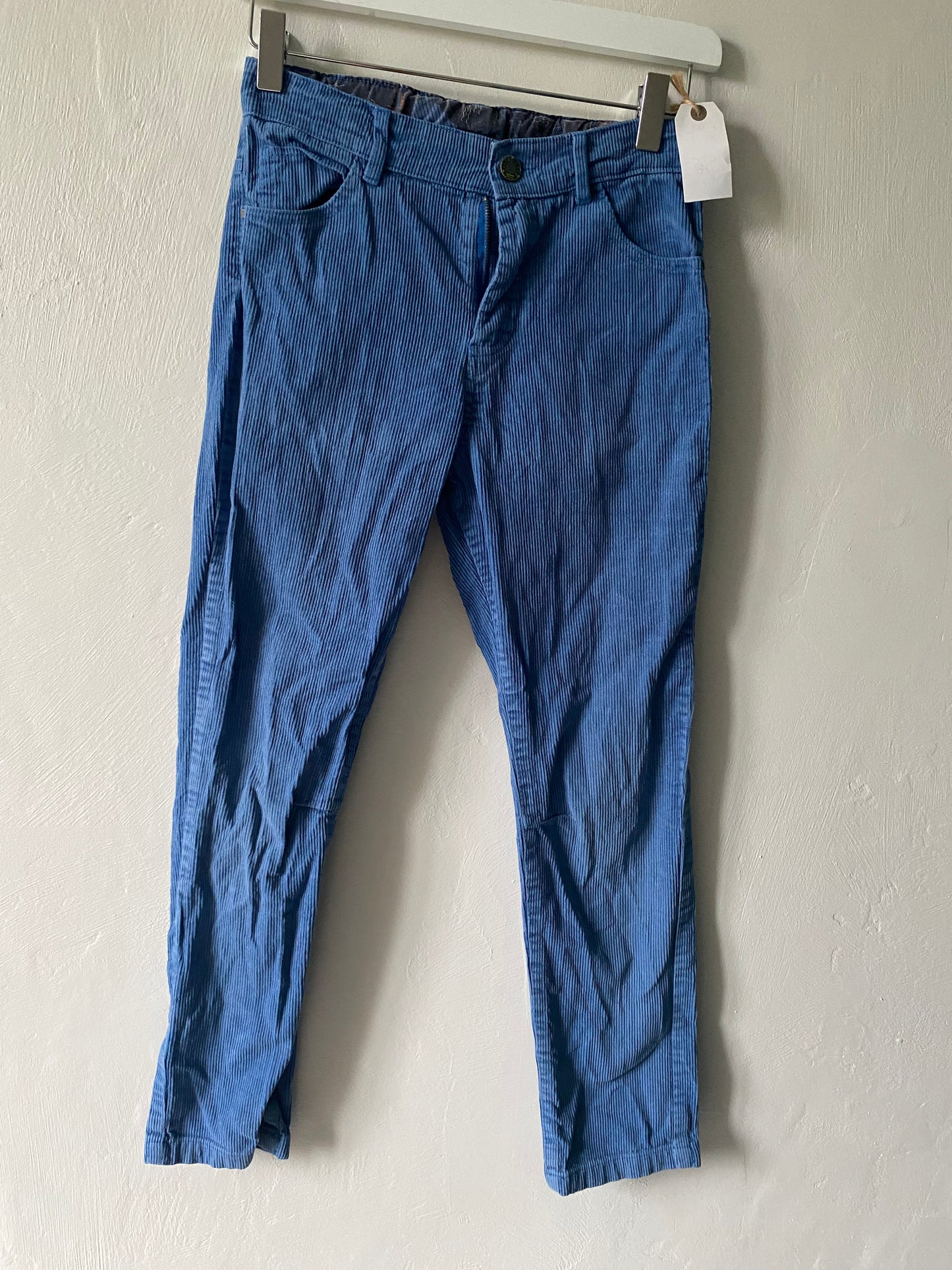 Pantalon velours côtelé bleu Sergent Major – Taille 8 ans