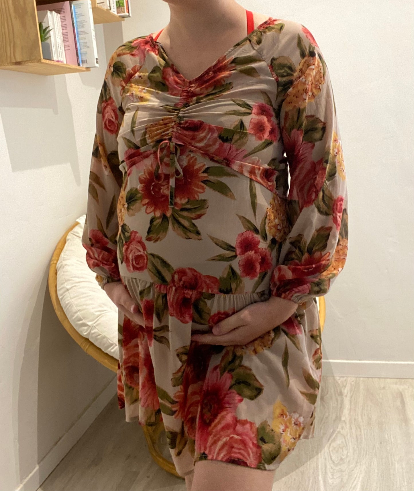 Robe à fleurs XS