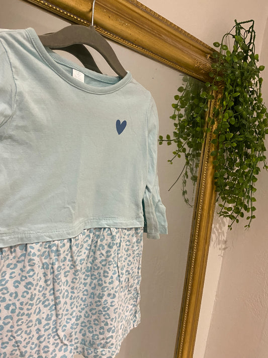 Robe bleu 18 mois