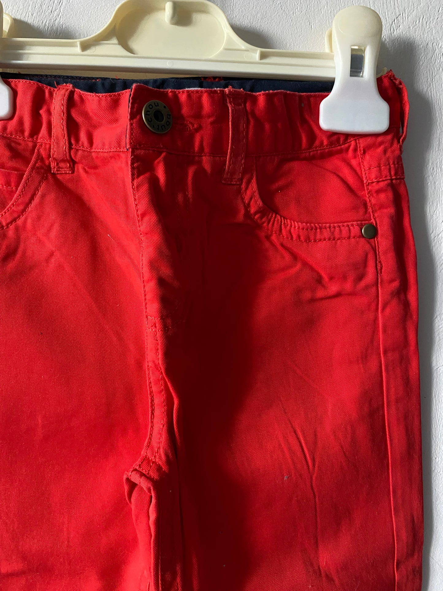 Pantalon Chino Rouge Bout'chou - 24 mois