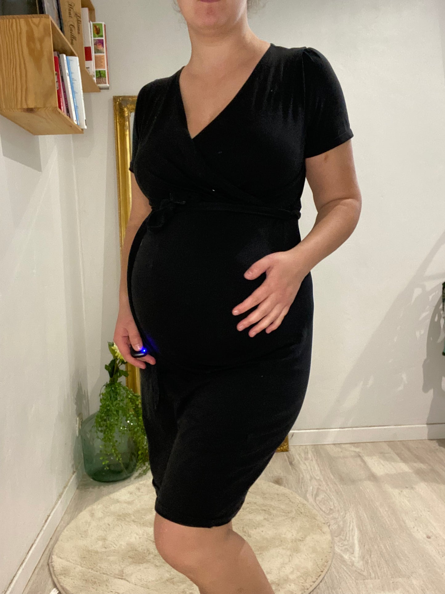 Robe portefeuille idéale pour l’allaitement – Taille M