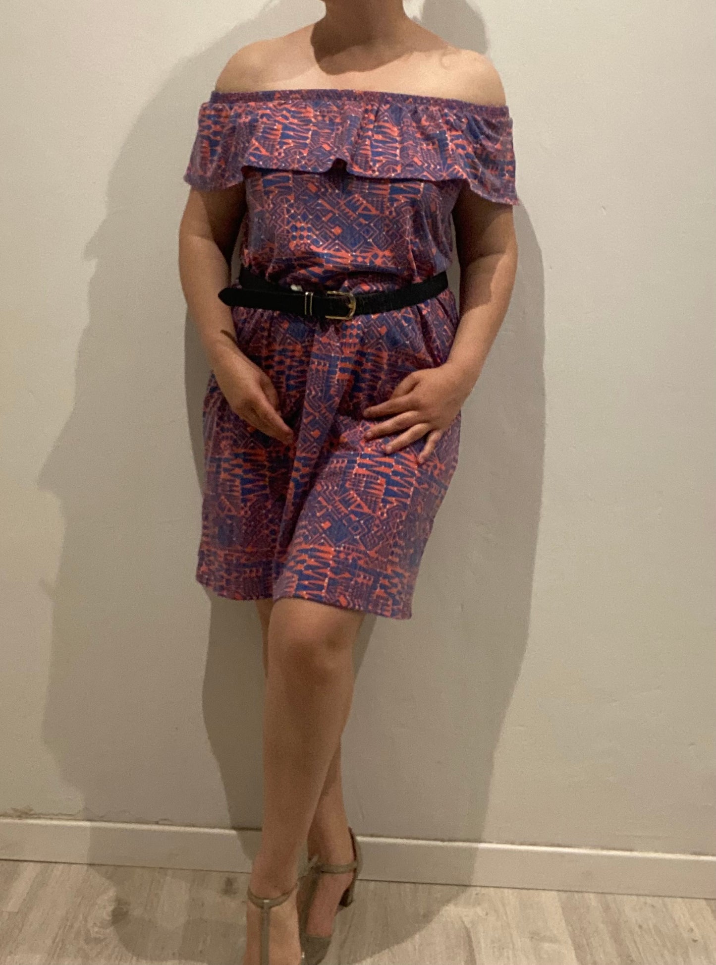 Robe à motifs L