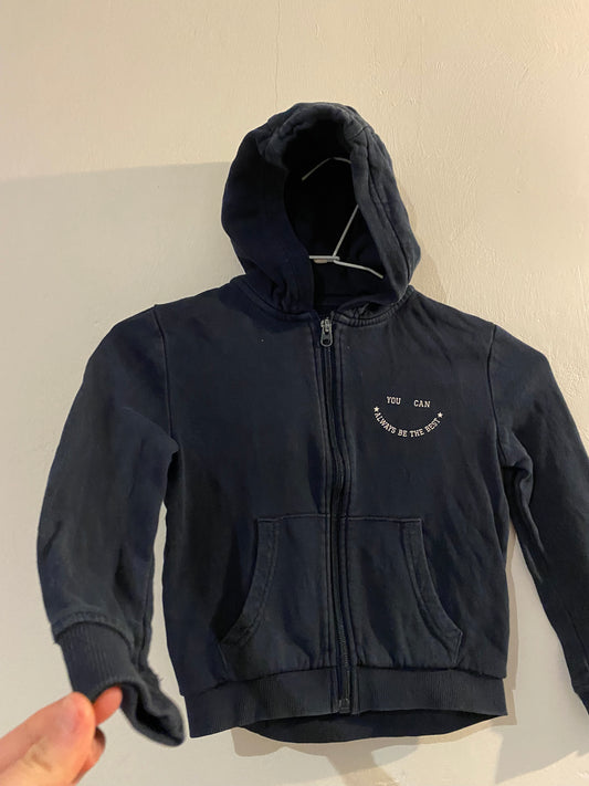 Gilet sweat marine enfant – 6 ans – KIABI