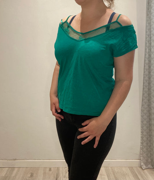 Haut vert M