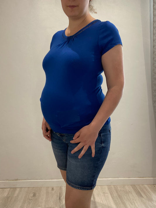 T shirt bleu M