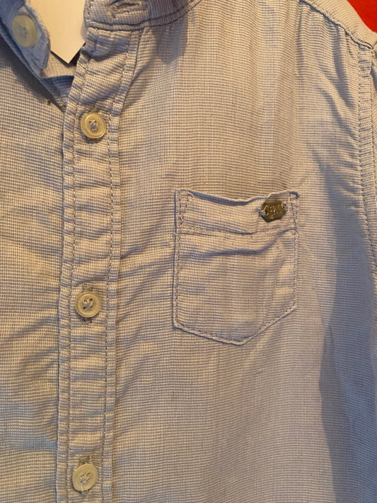 Chemise Bébé Garçon FAGOTTINO – Rayée Bleu – 24/36 Mois