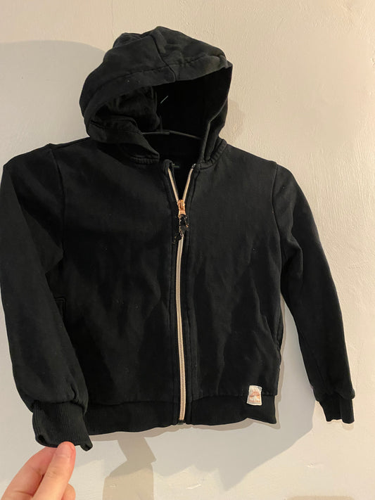 Gilet sweat noir enfant – 6 ans – KIABI