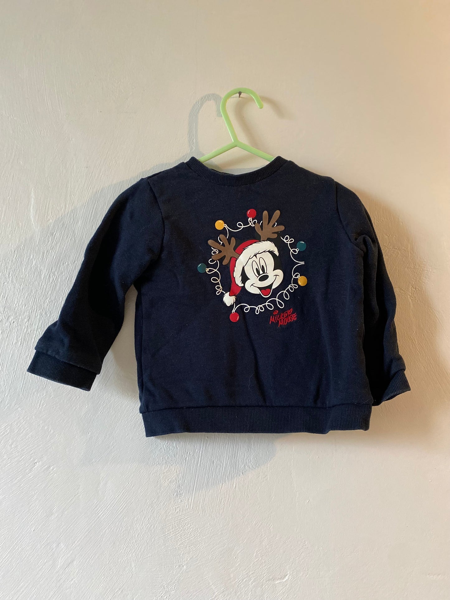 Sweat bébé Mickey marine – 18 mois – Disney