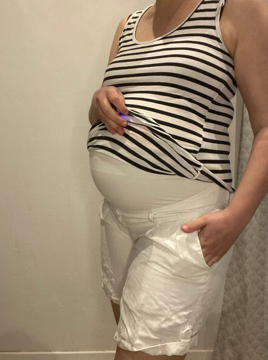 Short blanc 38