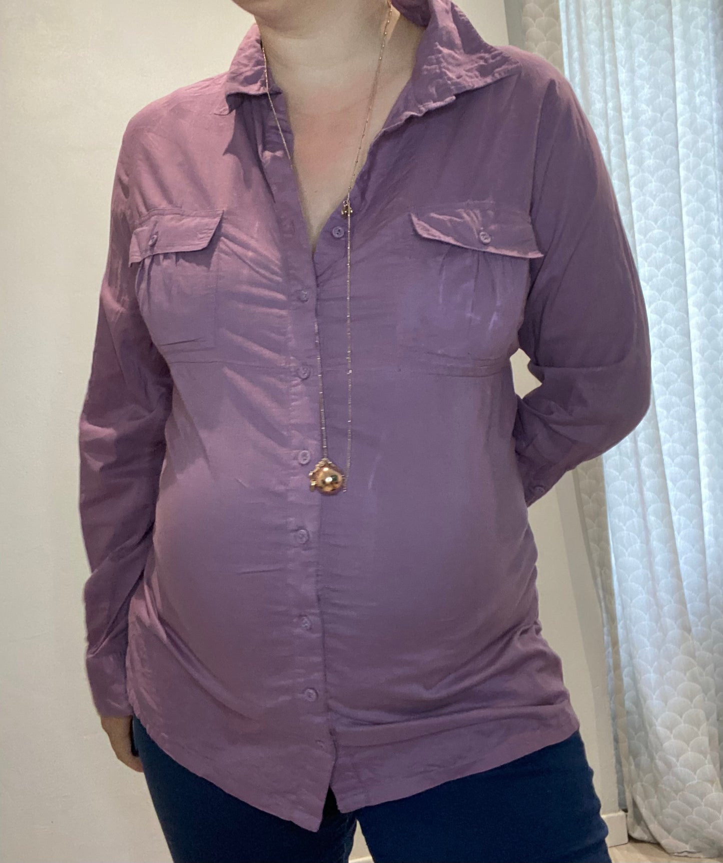 Chemise violette 42/44