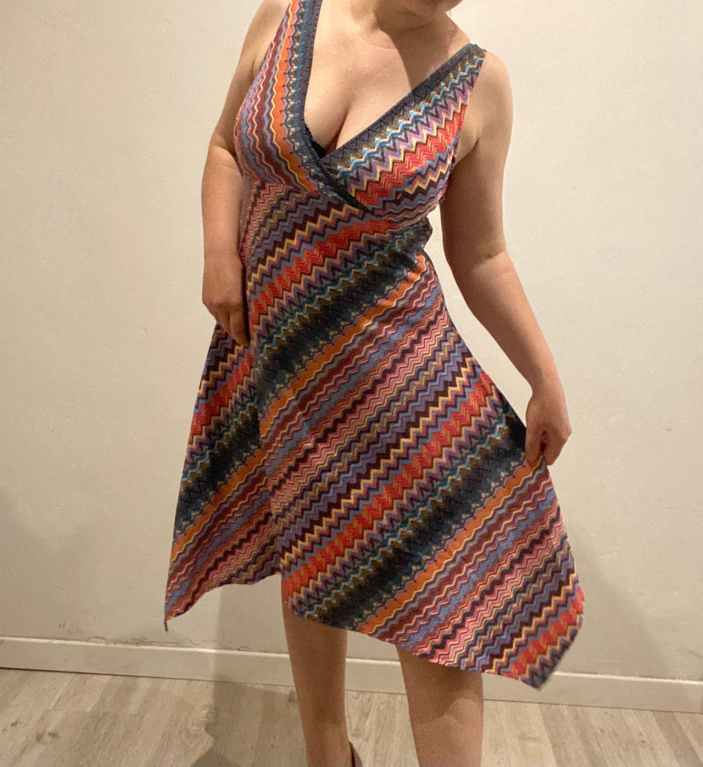 Robe multicolore L