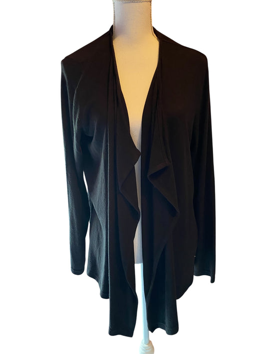 🖤 Cardigan noir en coton bio – Anne Weyburn – Neuf – Taille 46/48