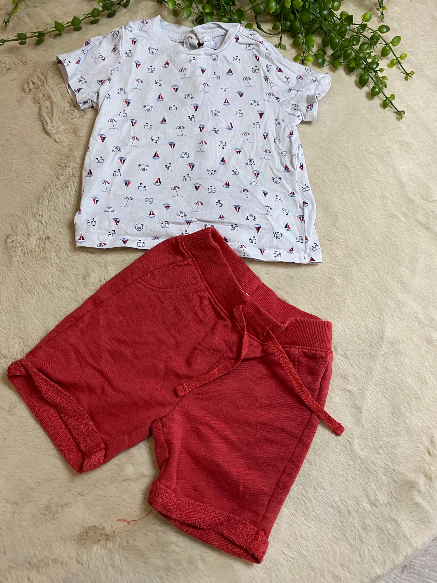 Short rouge 9 M