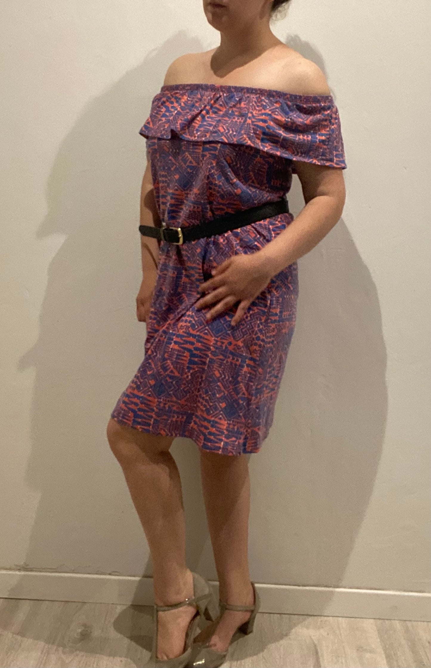 Robe à motifs L