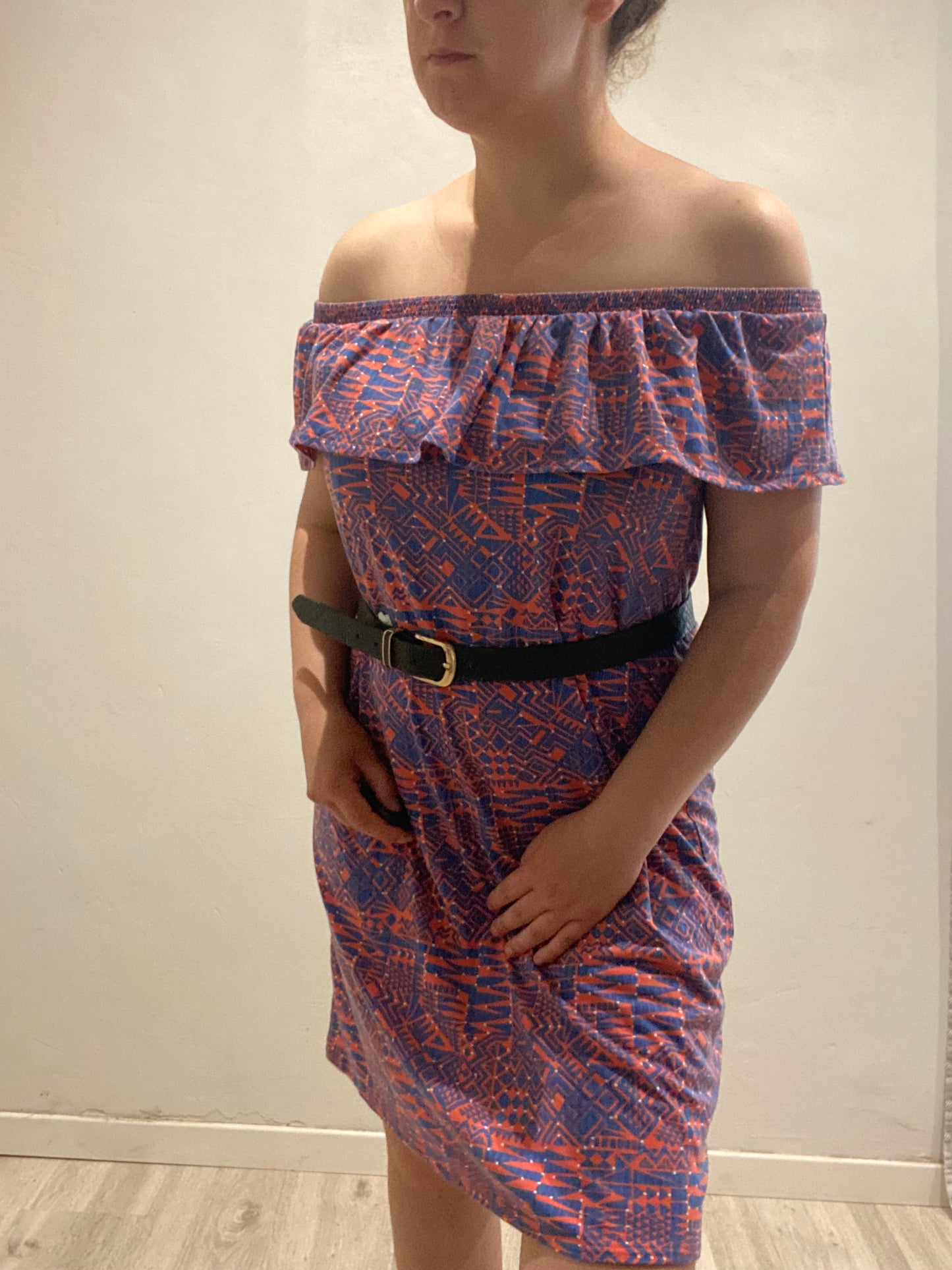 Robe à motifs L