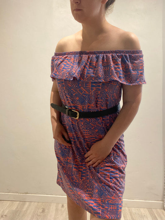 Robe à motifs L