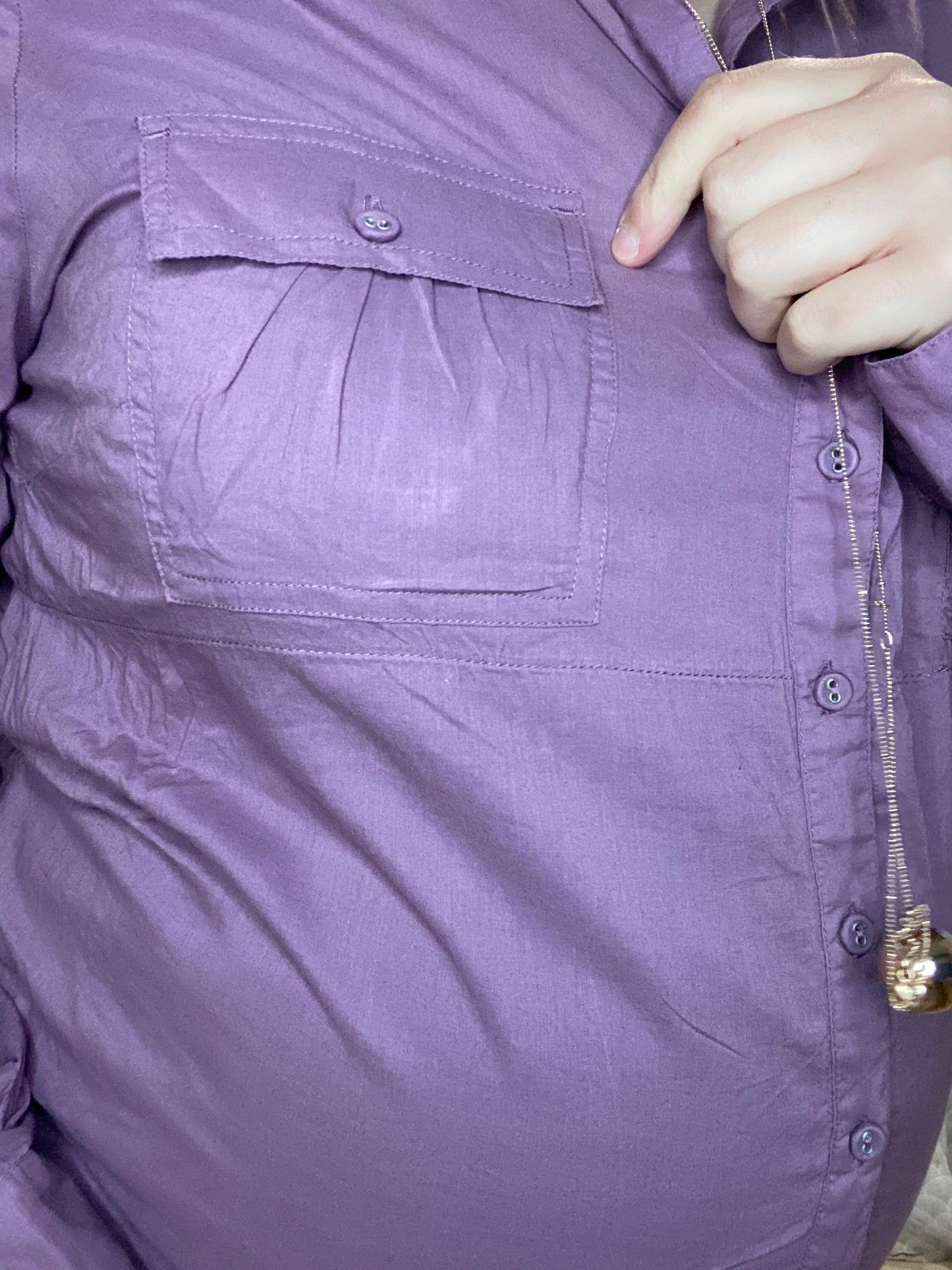 Chemise violette 42/44