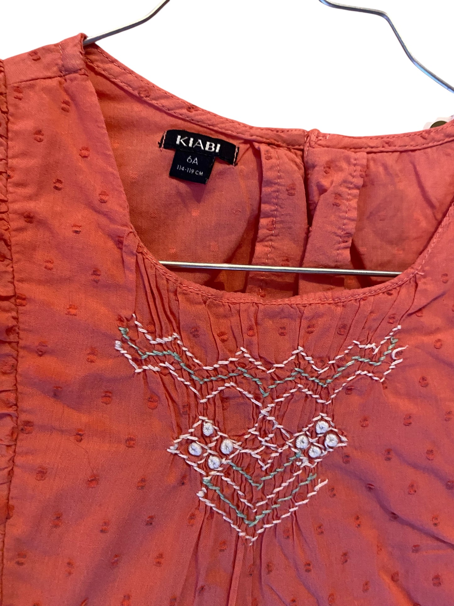 🍓 Blouse framboise Kiabi – 6 ans 🍓