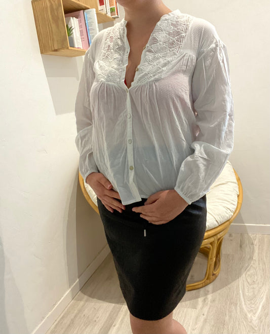 Blouse blanche