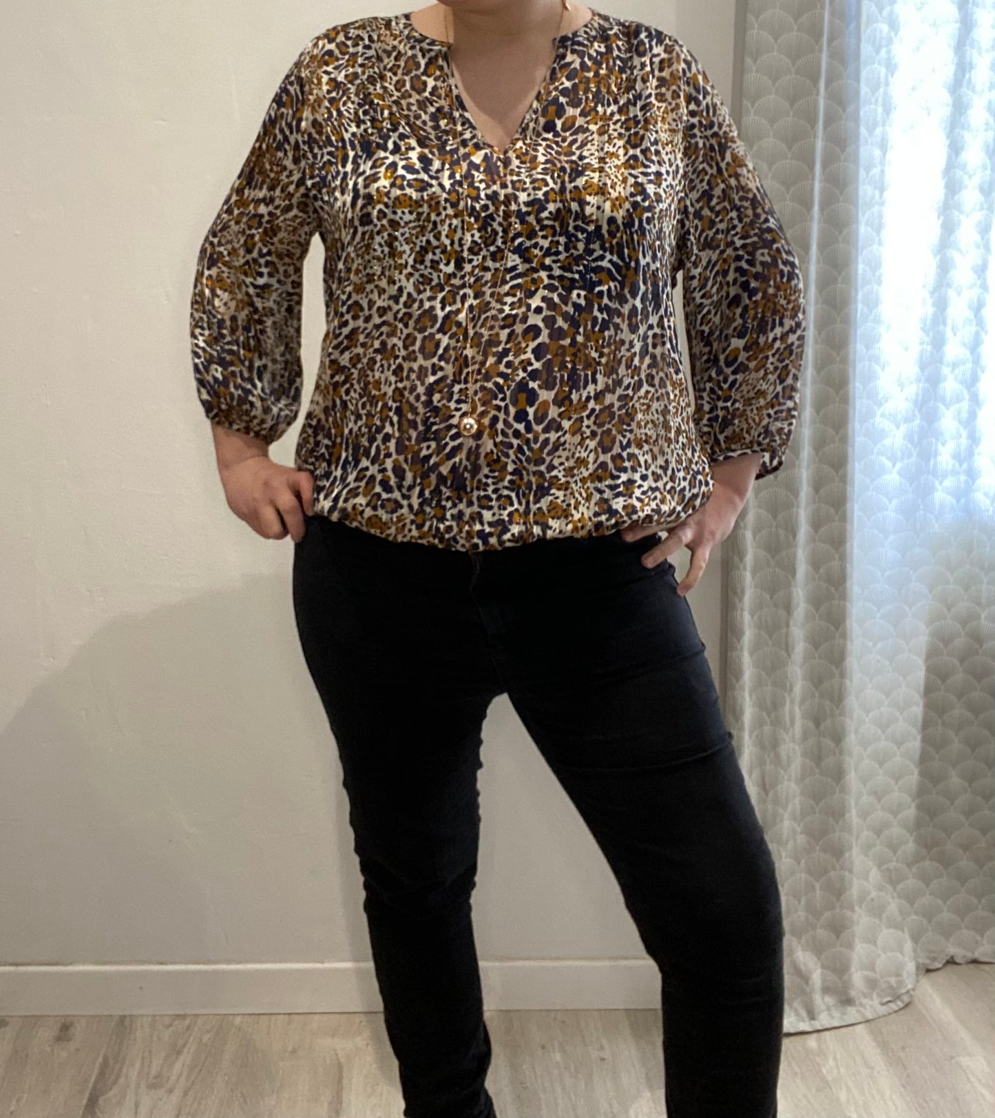 Blouse léopard 40