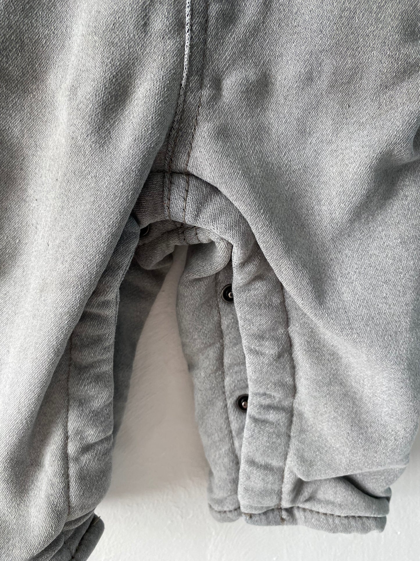 Salopette effet jean grise doublée polaire – 9 mois – Orchestra