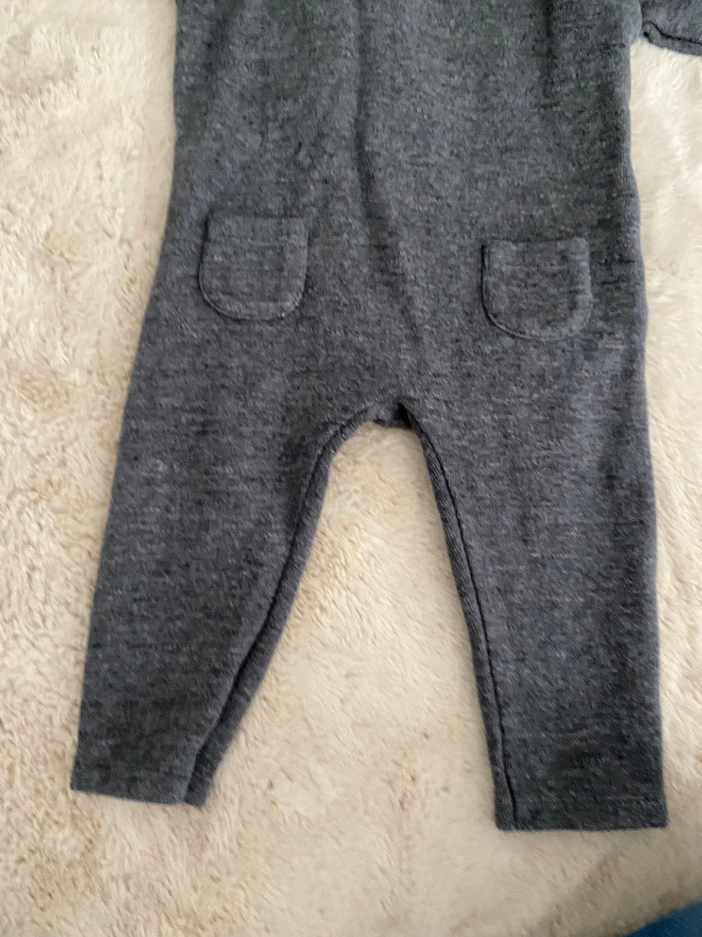 Combinaison gris anthracite LEBÔME – 18/24 mois 👶✨