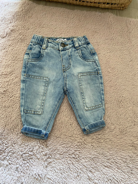👖 Jean regular – Gémo – 3 mois – bébé garçon/fille