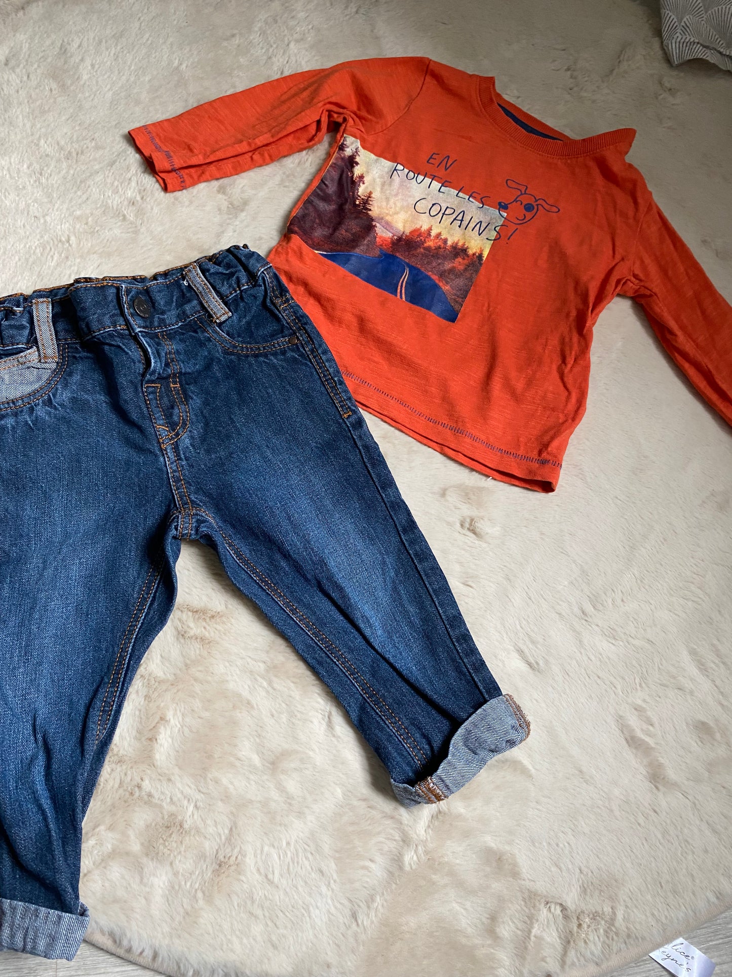 Jeans brut 18 M