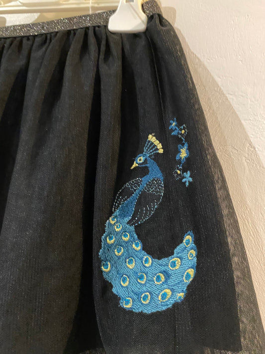 jupe noire en tulle motif pan – 6 ans – kiabi