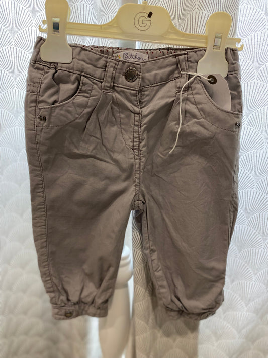 Pantalon gris – 9 mois – Kitchoun