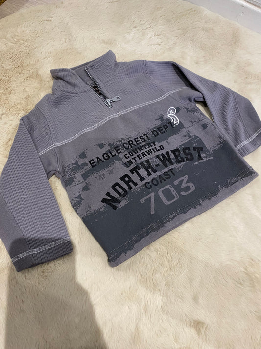 Pull gris 9 mois