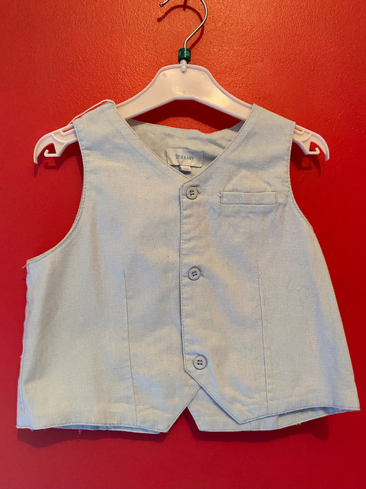 Gilet de Cérémonie Bébé Garçon Tex baby – Bleu Clair – 23 Mois