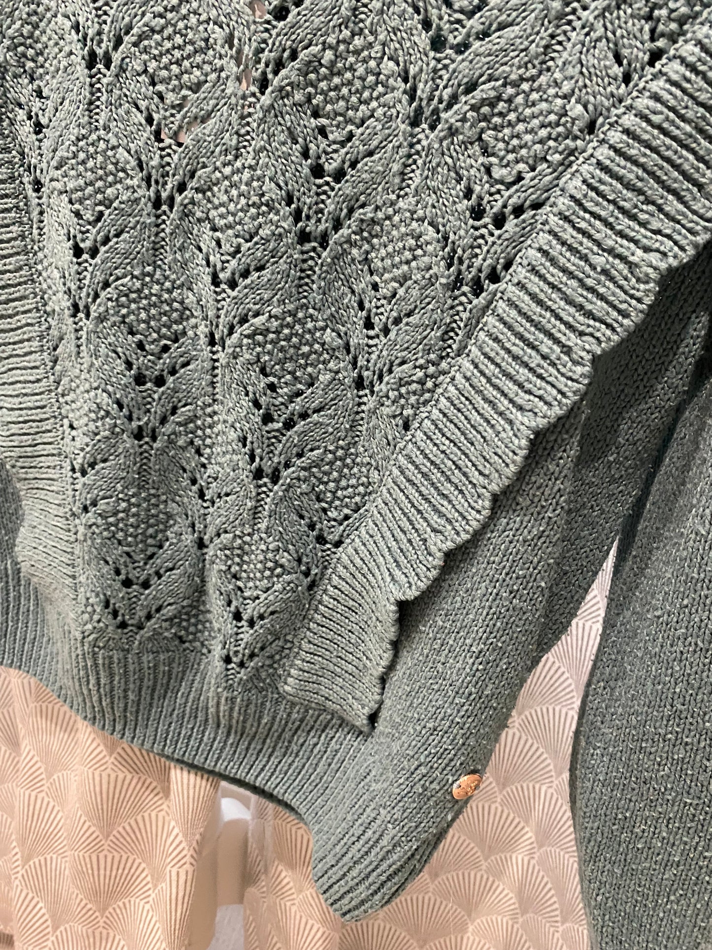 Pull sauge – 8 ans – Lulu Castagnette