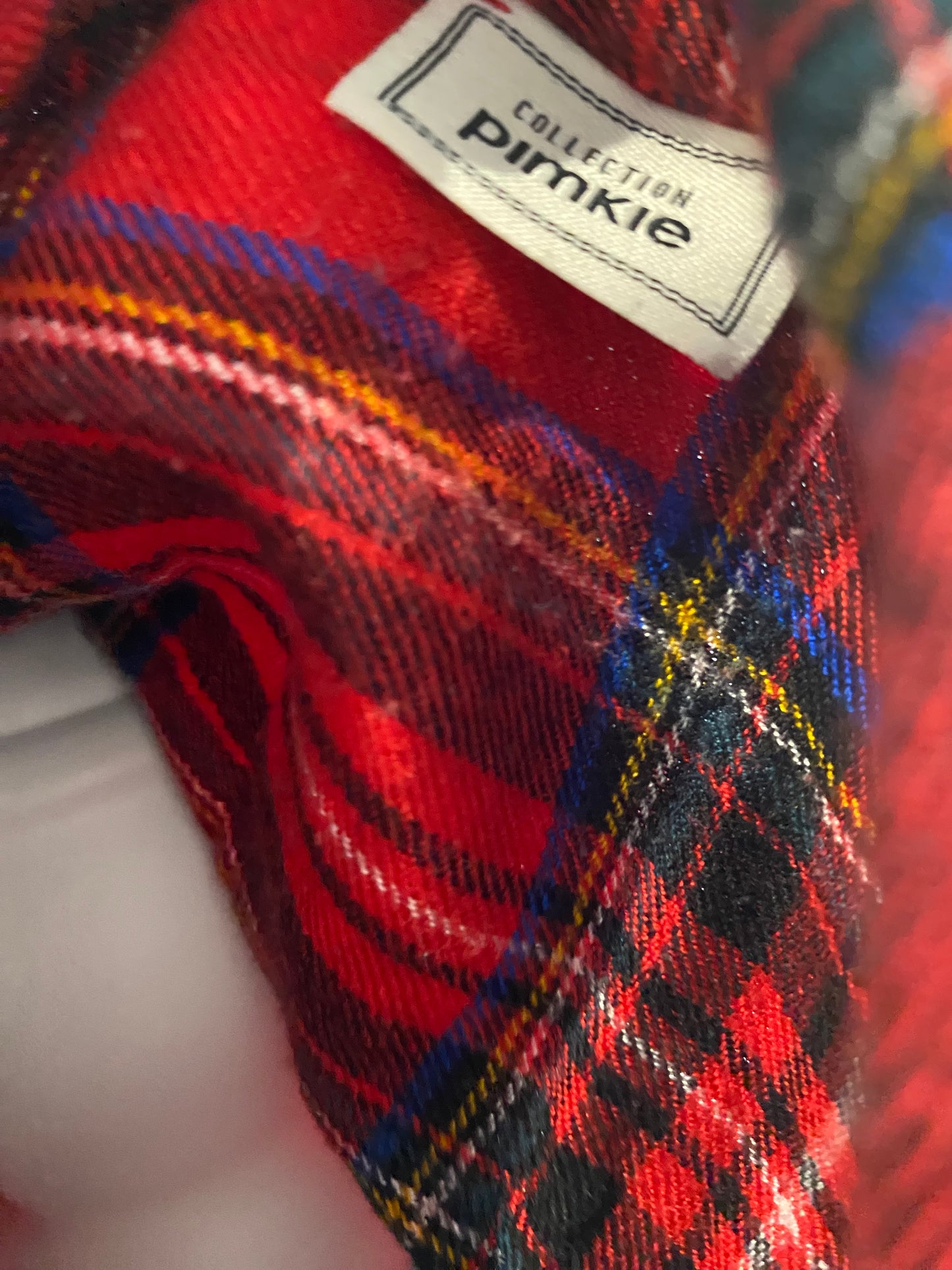 Chemise effet bûcheronne rouge à carreaux – Pimkie – 38