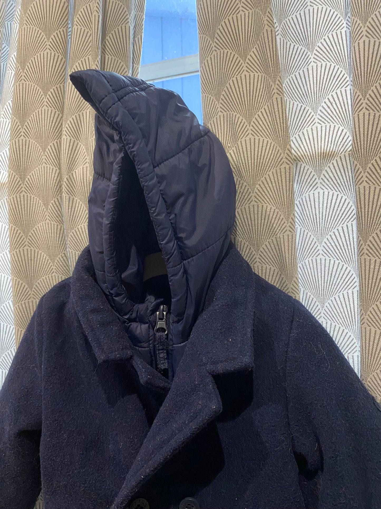 🧥 Duffle-coat avec capuche – Lulu Castagnette – 18 mois
