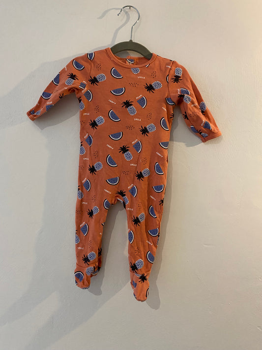 Pyjama bébé 6 mois - Motif fruits - Gémo