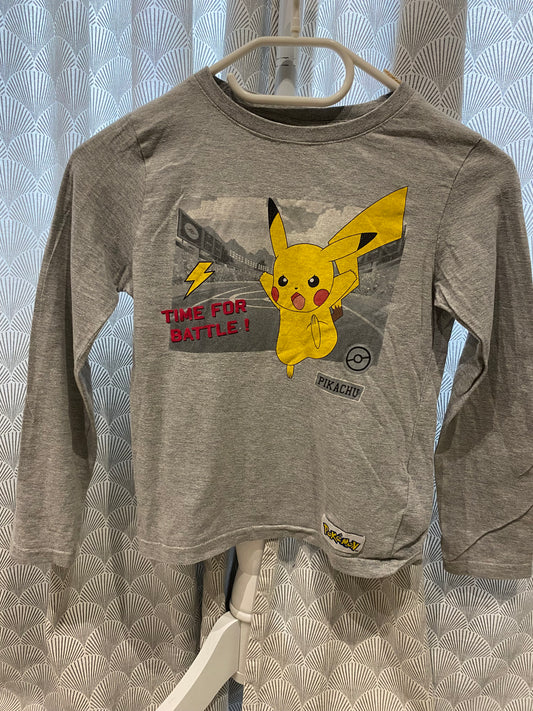 T-shirt manches longues Pokémon – 8 ans