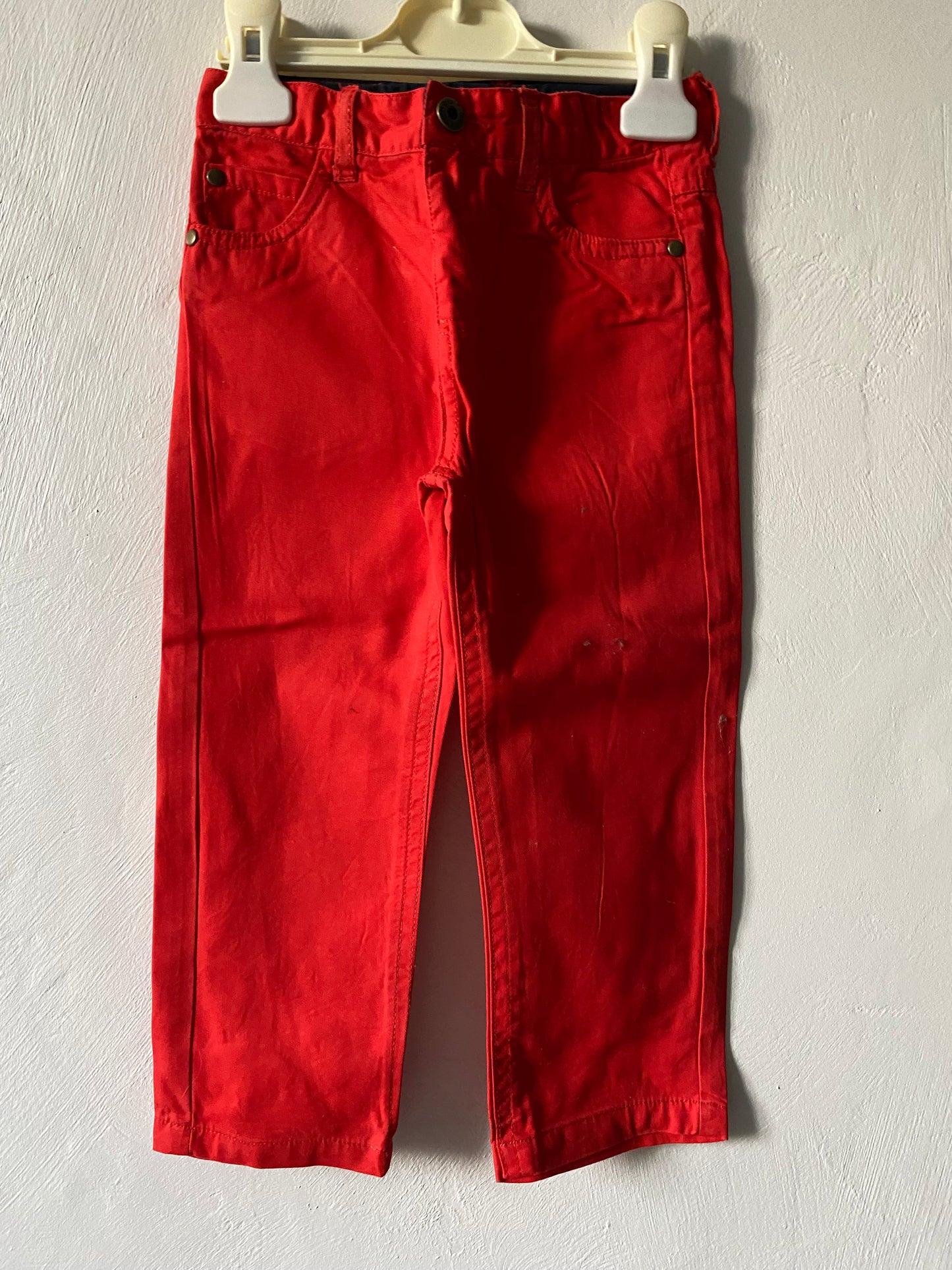 Pantalon Chino Rouge Bout'chou - 24 mois