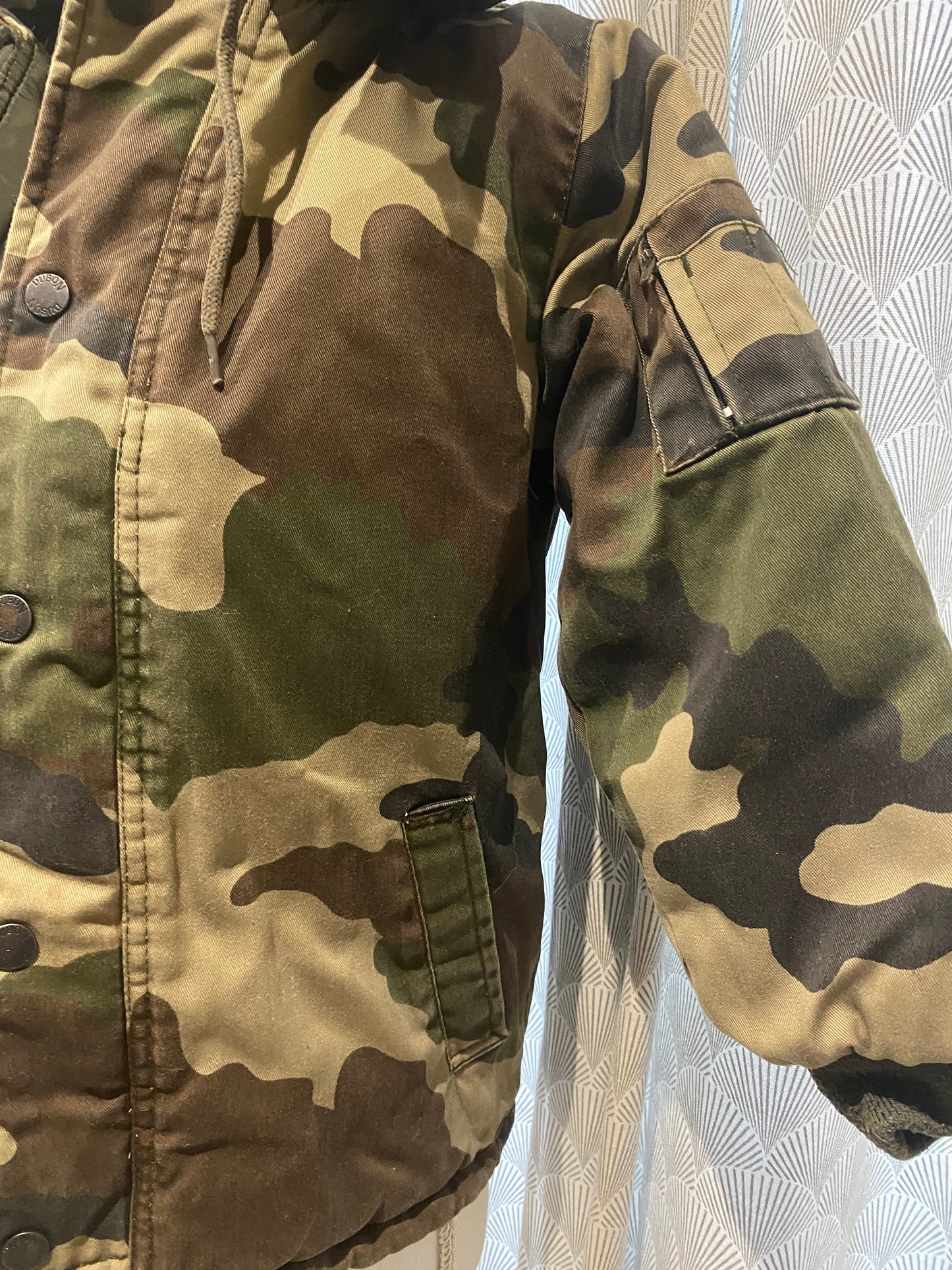 🪖 Doudoune militaire chaude – Dubon – 8 ans