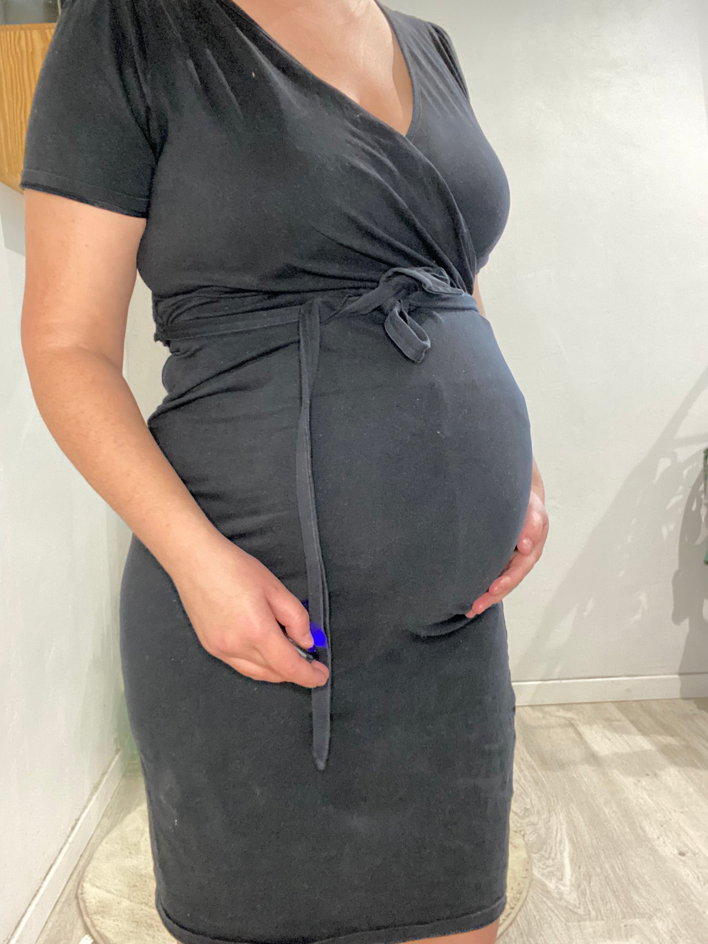 Robe portefeuille idéale pour l’allaitement – Taille M