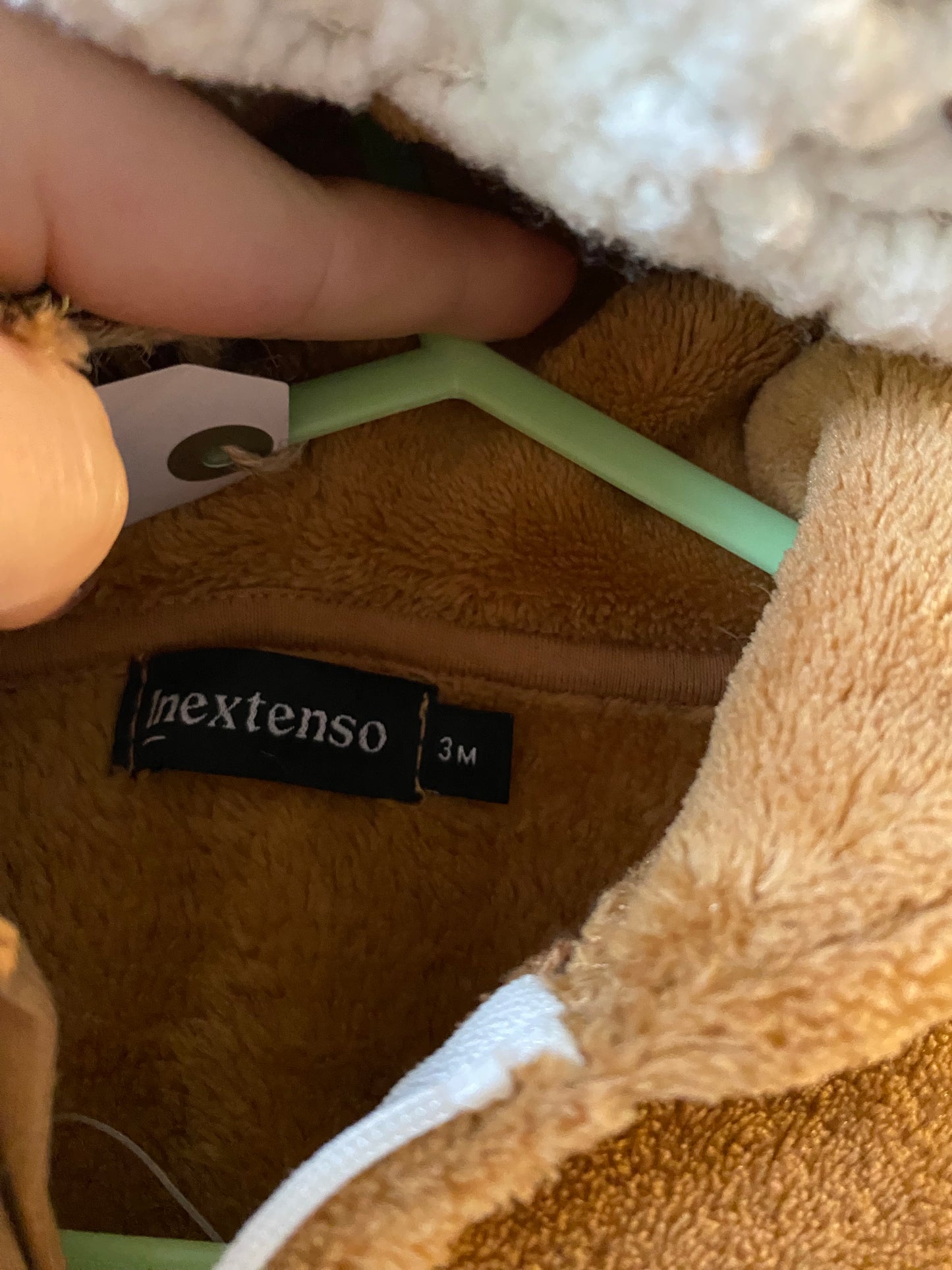 Combinaison bébé renard marron – 3 mois – In Extenso