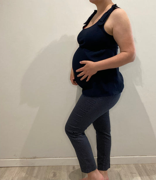 Pantalon à pois