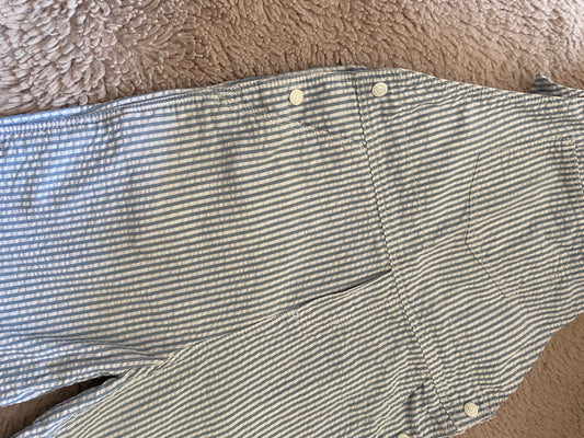 💙 Salopette bleu rayé – Petit Bateau – 36 mois