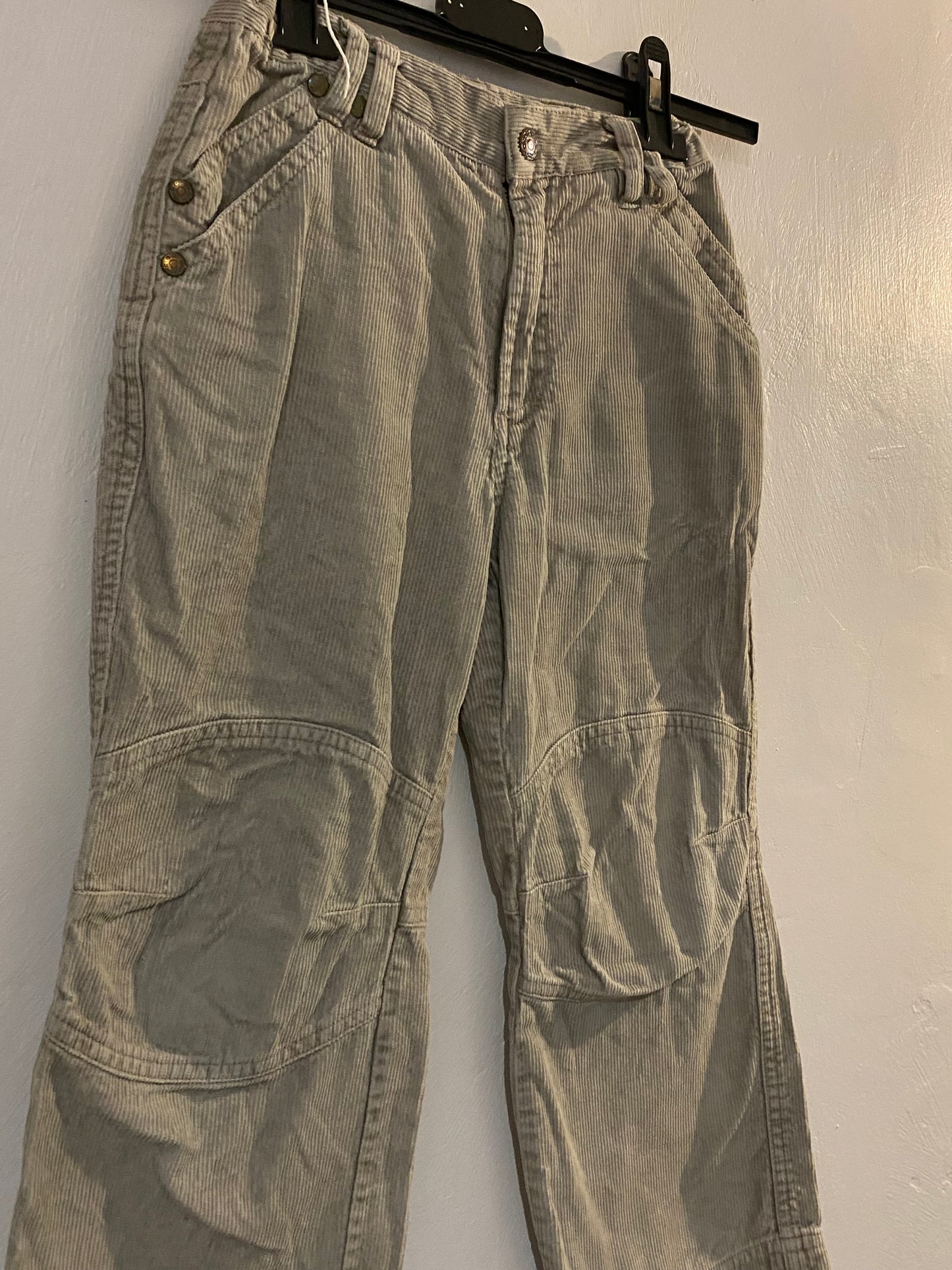 Pantalon large velours gris – 6 ans – Okaïdi