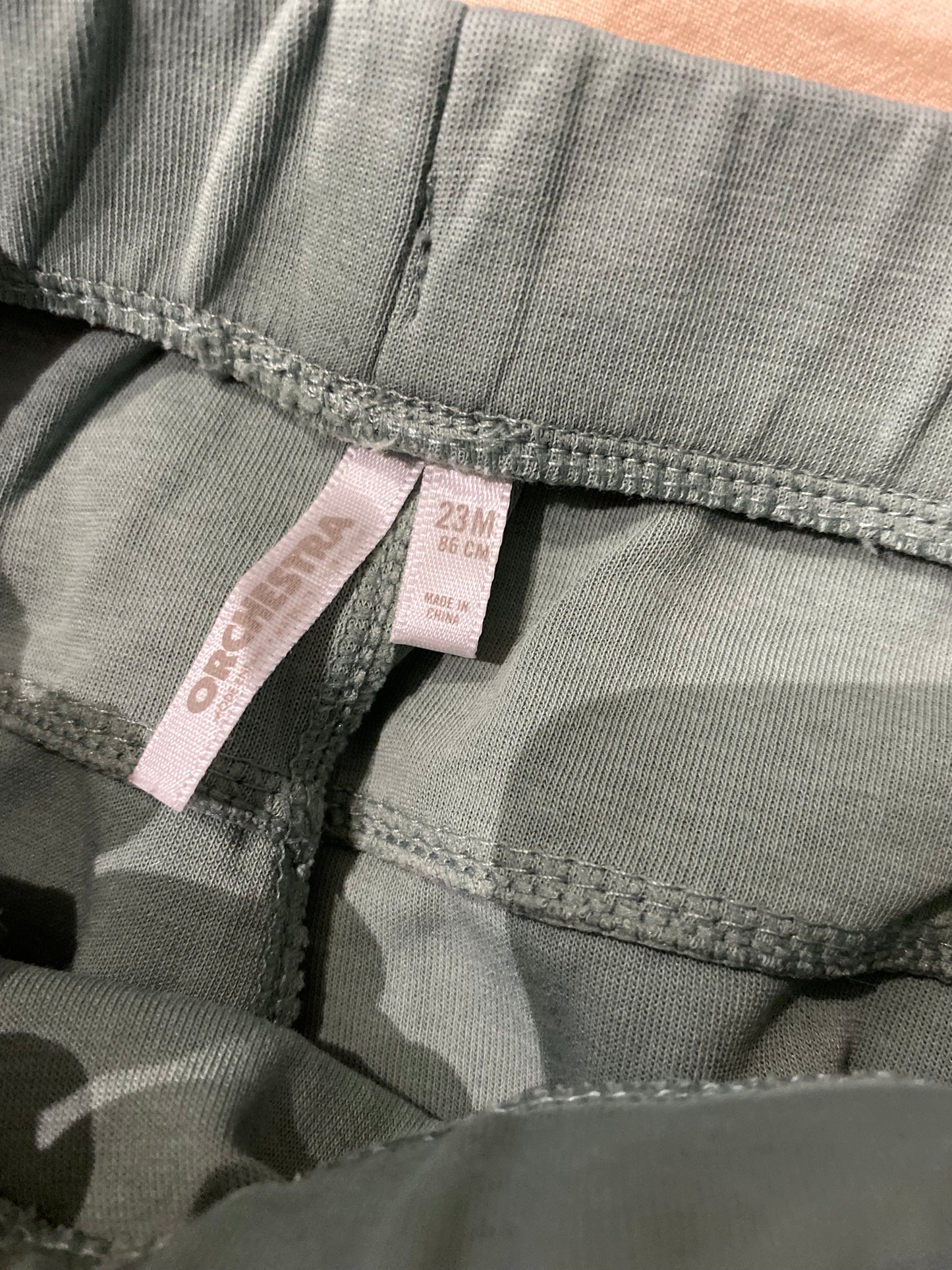 Pantalon vert d’eau 23 mois
