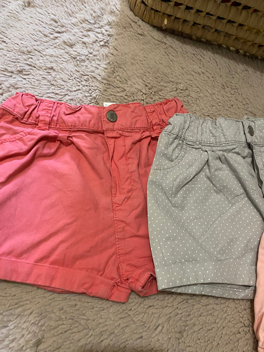 🎀 Lot de 3 t-shirts manches courtes pour bébé
